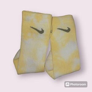 Tie dye Nike socks